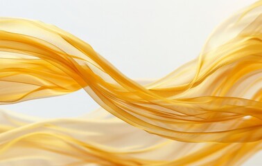 Dynamic Yellow Abstract Flow