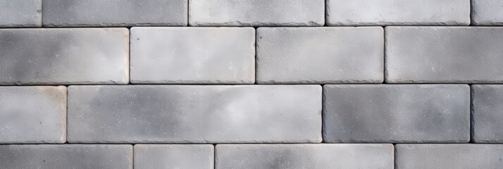 Obraz premium Gray Brick Wall with Irregular Texture