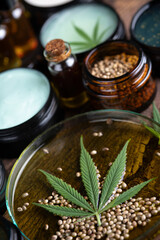 Cbd cosmetics, cannabis and medical marijuana
