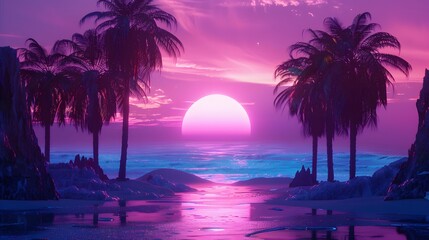 Sunset Palm Beach