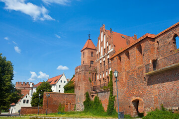 Dw&oacute;r Mieszczański w Toruniu, Polska. Burgher Manor in Toruń, Poland