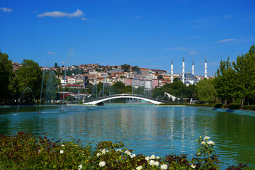 view of youth park in ulus ankara  