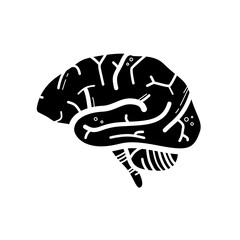 human, brain, mind - vector icon