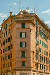 building in the city