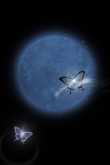 satellite dish in space
