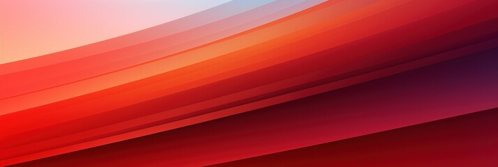 Fototapeta premium Abstract Red and White Gradient Stripes