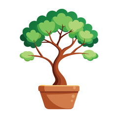 free-vector-tree-growing-in-the-pot