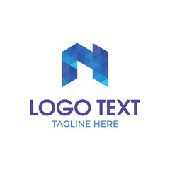 Abstract Letter logo design