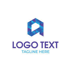 Abstract Letter logo design