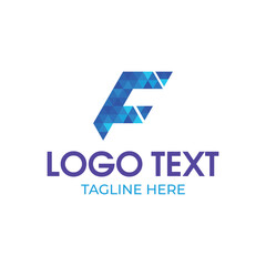 Abstract Letter logo design