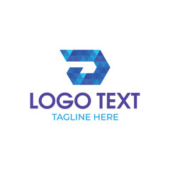 Abstract Letter logo design