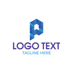 Abstract Letter logo design