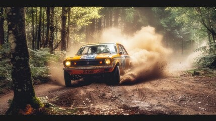 Capture cars in motion, especially during tight turns or while speeding through rough terrain. Use a panning technique to keep the car sharp while creating motion blur in the background.