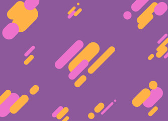 パープルのレトロポップな背景