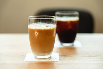 アイスコーヒー　夏イメージ