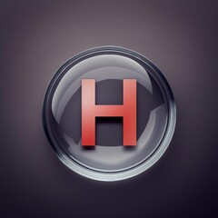 Fototapeta premium Helium Blockchain Cryptocurrency Logo Symbol