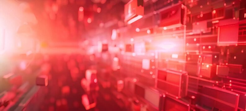 Abstract Tech Background Showcasing Advanced Techniques in Privacy-Preserving Computation, Featuring Secure Multiparty Computation, Homomorphic Encryption, and Differential Privacy Safeguarding