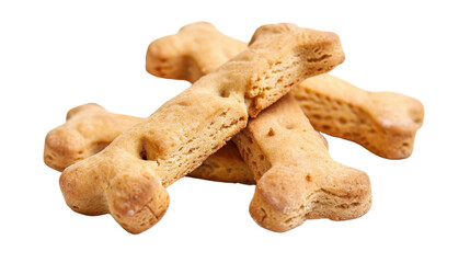 Dog bones animal food bones pet food dog biscuits treats dog food on white background