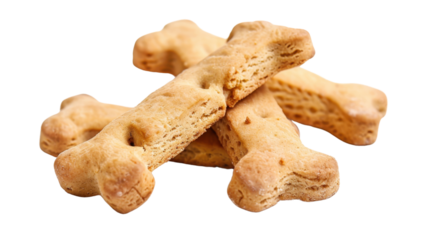 Dog bones animal food bones pet food dog biscuits treats dog food on white background