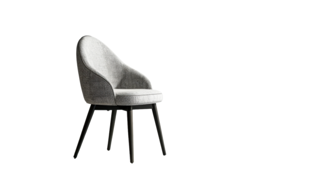 Dinning chair on transparent background