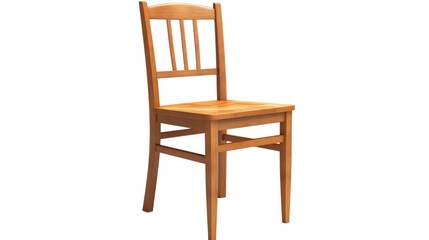 Dinning chair on transparent background