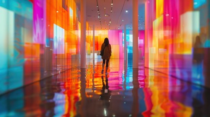 A virtual museum tour with augmented reality exhibits