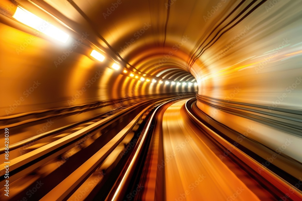 Poster drive forward. powering performance and perspective in high-speed tunnel travel