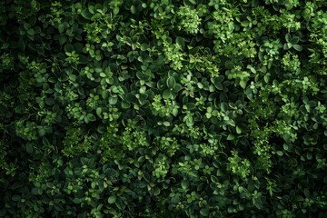 Fototapeta premium Green Wall Texture, Vertical Garden Background, Eco Bio Room Interior, Live Plans Pattern, Herbs, Creepers