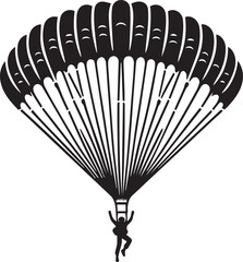 Parachute Paragliding Design Vector