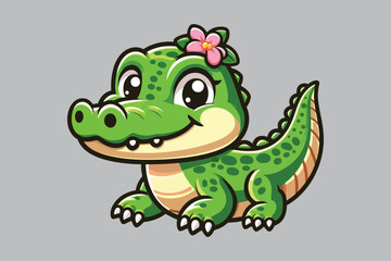 crocodile art vector silhouette design