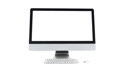 Monitor screen keyboard on transparent background