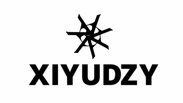  logo animation blac and white