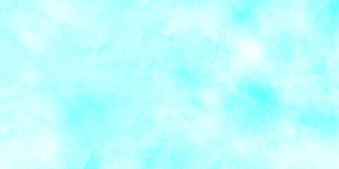 Hand painted abstract soft sky blue watercolor sky and clouds, Light blue background with watercolor, Abstract grunge tint light blue watercolor background.