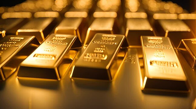 sparkling gold bar