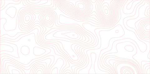 Abstract pattern with lines topographic map background. Ocean topographic line map with curvy wave isolines vector illustration. contour topographic map. Cartography texture abstract banner use..