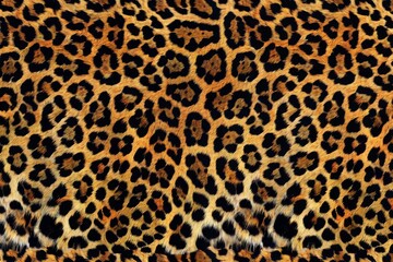 Leopard fur background. Detail skin of leopard