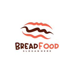 Bread Food logo vector template, Creative Bread logo design concepts
