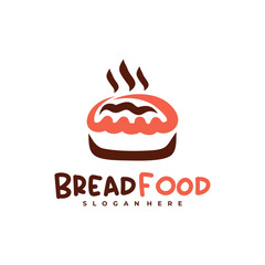 Bread Food logo vector template, Creative Bread logo design concepts