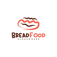 Bread Food logo vector template, Creative Bread logo design concepts