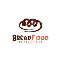 Bread Food logo vector template, Creative Bread logo design concepts
