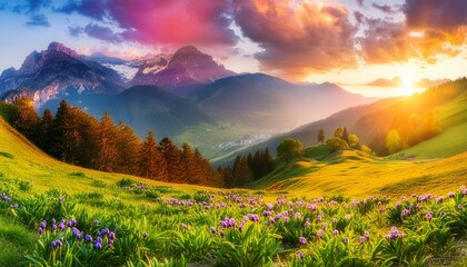 A beutiful Positive and Innovative Mood landscape