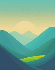 Mountain mountains landscape background