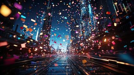a gold and silver colored coin with a blue and silver colored background.