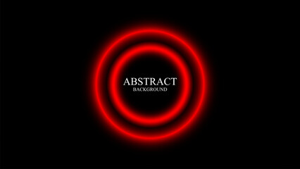 abstract background circle red glow gradient vector illustration
