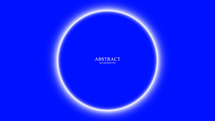 abstract background circle white gradient with blue background