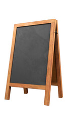 Chalkboard Bar signage for drinks, cocktails, dish of the day. Realistic street menu sign, clipping path, 3D render