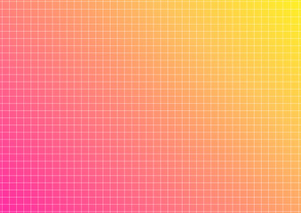 Pink gradient graph paper background (size ratio 4:3)