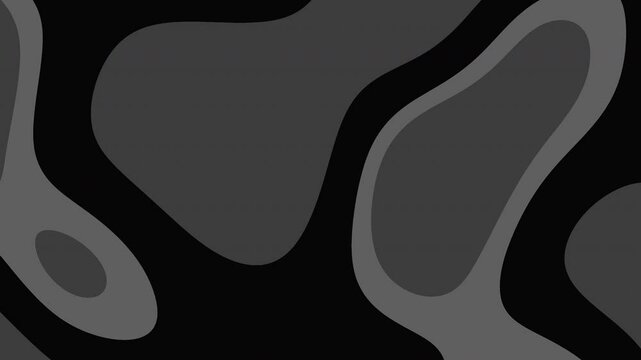 grey shapes on a black background, ideal for modern design projects, web banners, digital presentations, and minimalistic artwork.