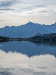 Lake Weißensee in Bavaria, Germany