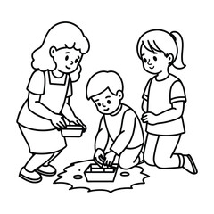 AUTISM AND NEURODIVERSITY COLORING BOOK FOR CHILDREN
